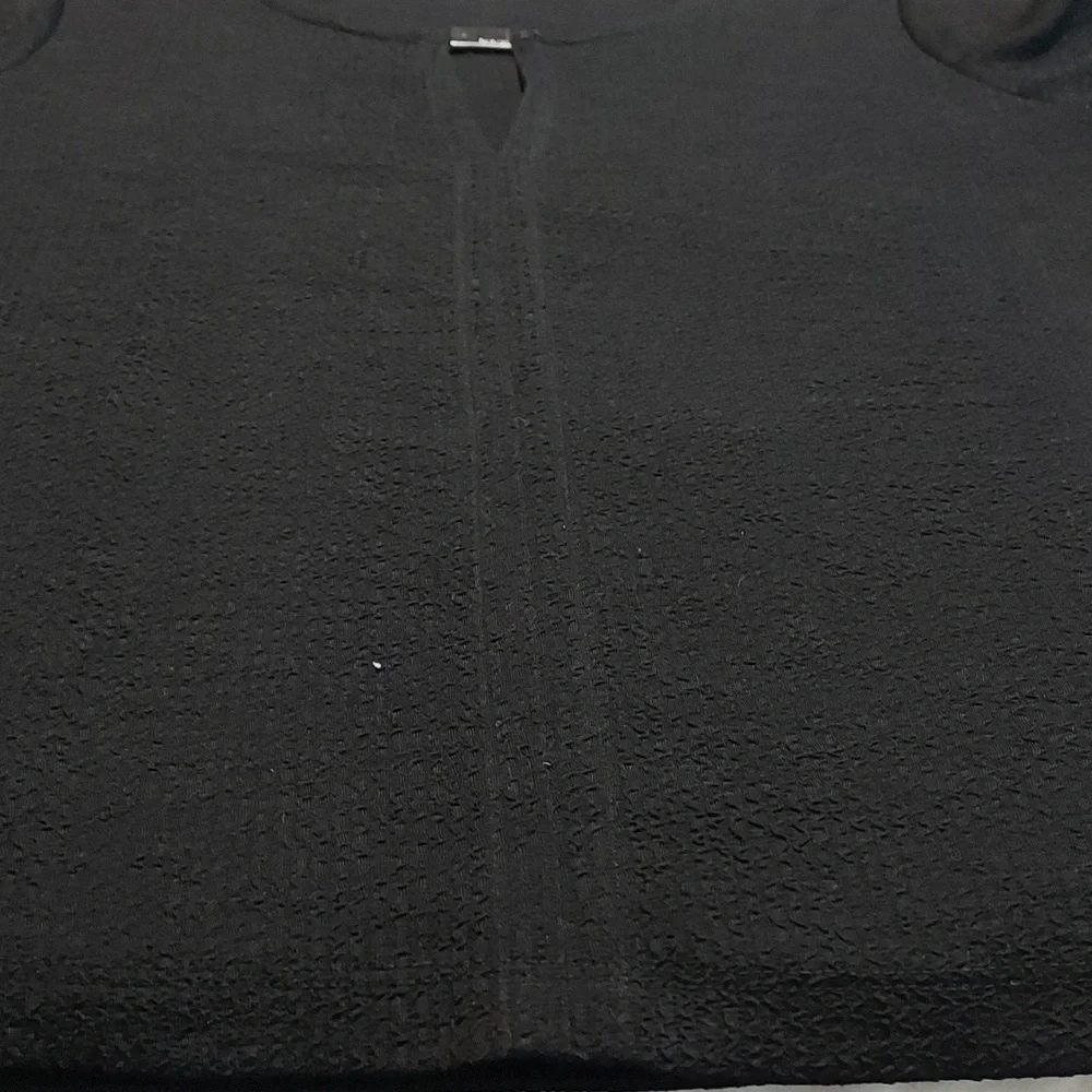 CALVIN klein womens blouse black size M in excellent condition - Picture 12 of 13